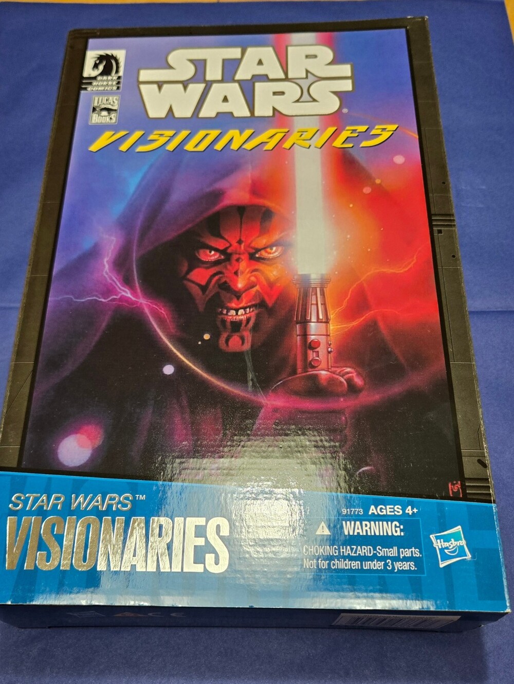 Star Wars Visionaries SDCC 2010 Comic Pack Darth Maul & Owen Lars - NIB Sealed